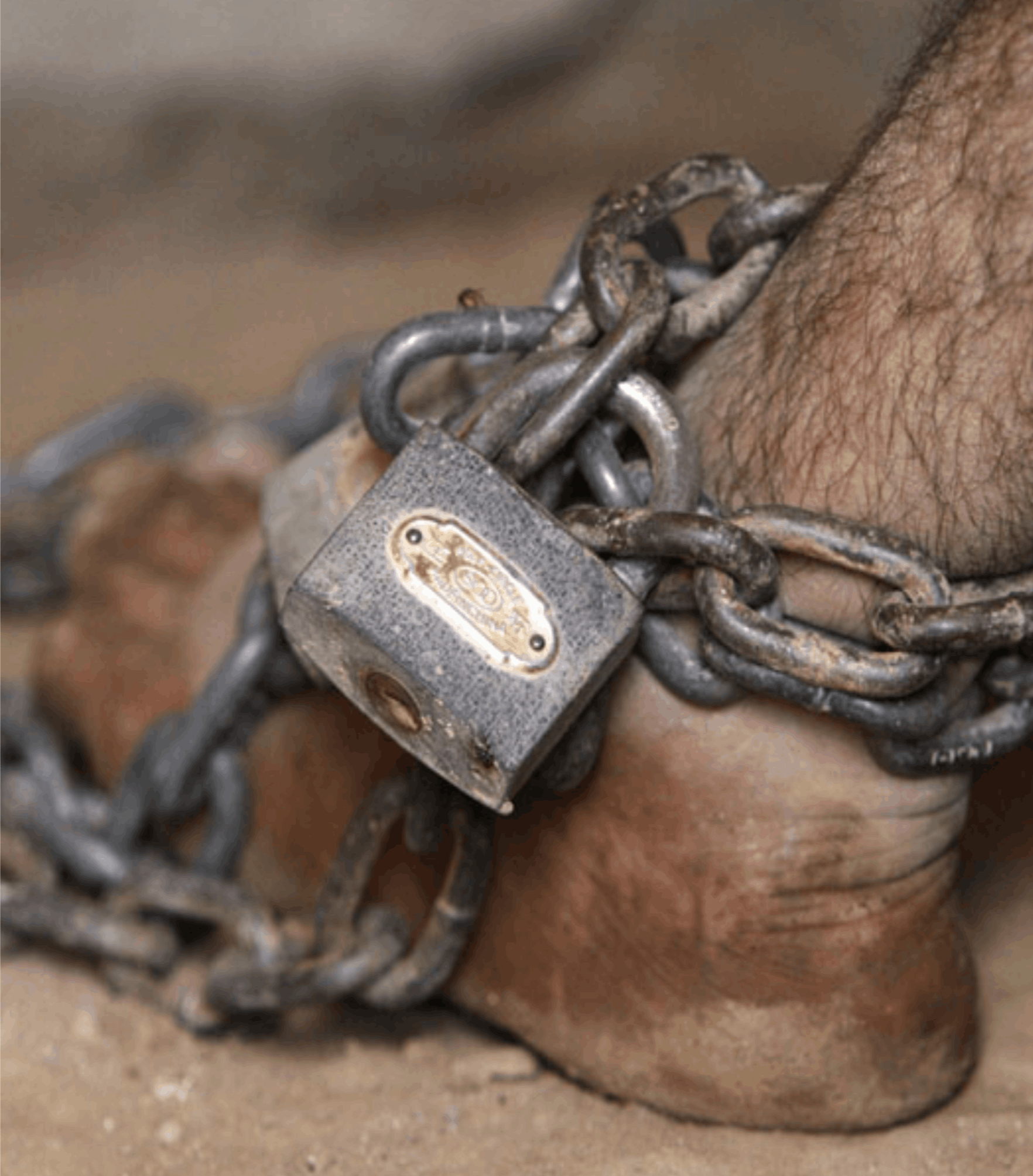A Chained Elderly Man was rescued in Bangalore